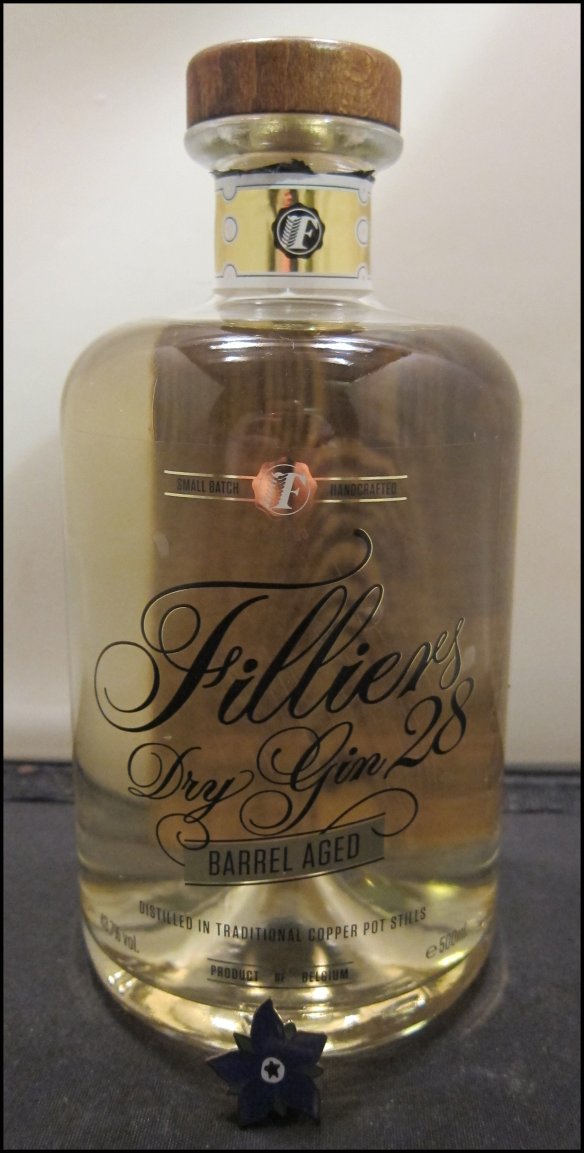 Filliers Barrel Aged Gin Bottle - Yellow Gin